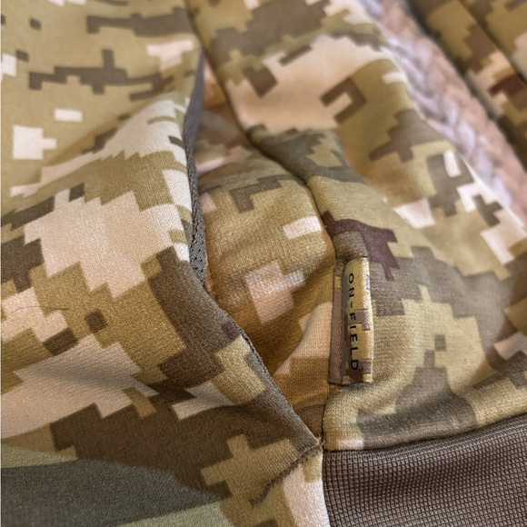 Men’s Nike New England Patriots On Field Camo Sweatshirt with Pockets Size Small - Picture 8 of 9